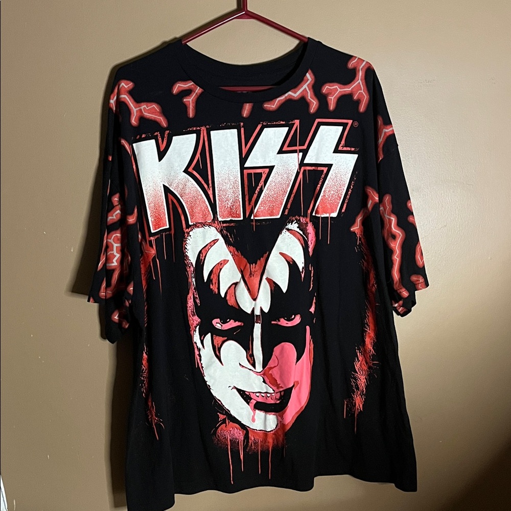 😄KISS Tshirt Gene Simons  oversized xl - Picture 2 of 4